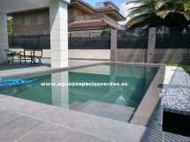 Piscina de obra ceramica